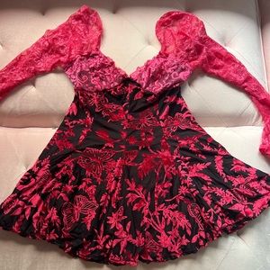 NWOT Delia’s by Dollskill Watermelon Sugar Mini Dress SIZE MEDIUM